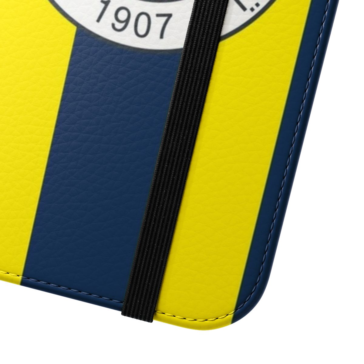 Fenerbahçe 1907 Inspired Flip Cover Phone Case - Close Up