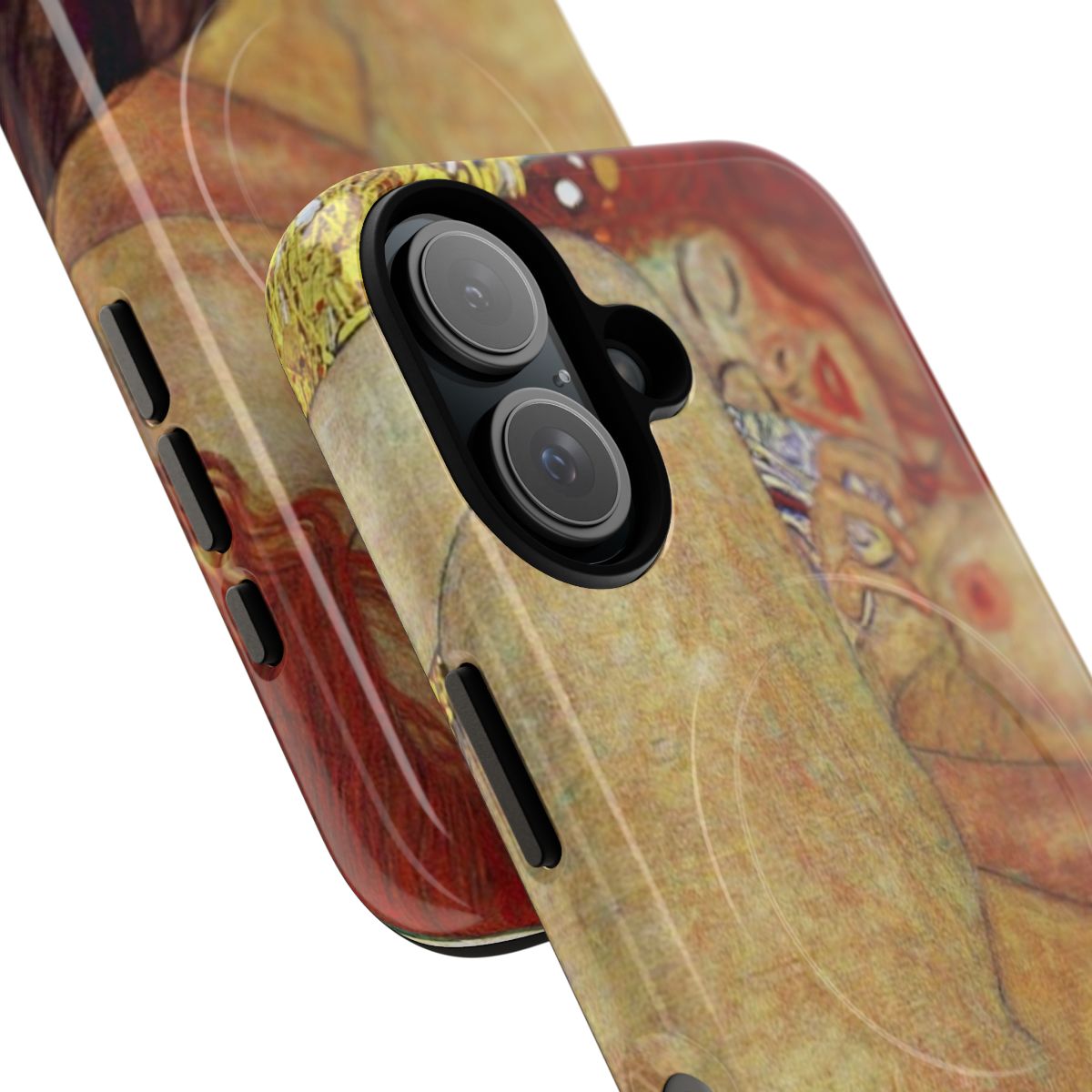 Artistic phone case featuring Gustav Klimt's famous painting "Danaë" - Detail