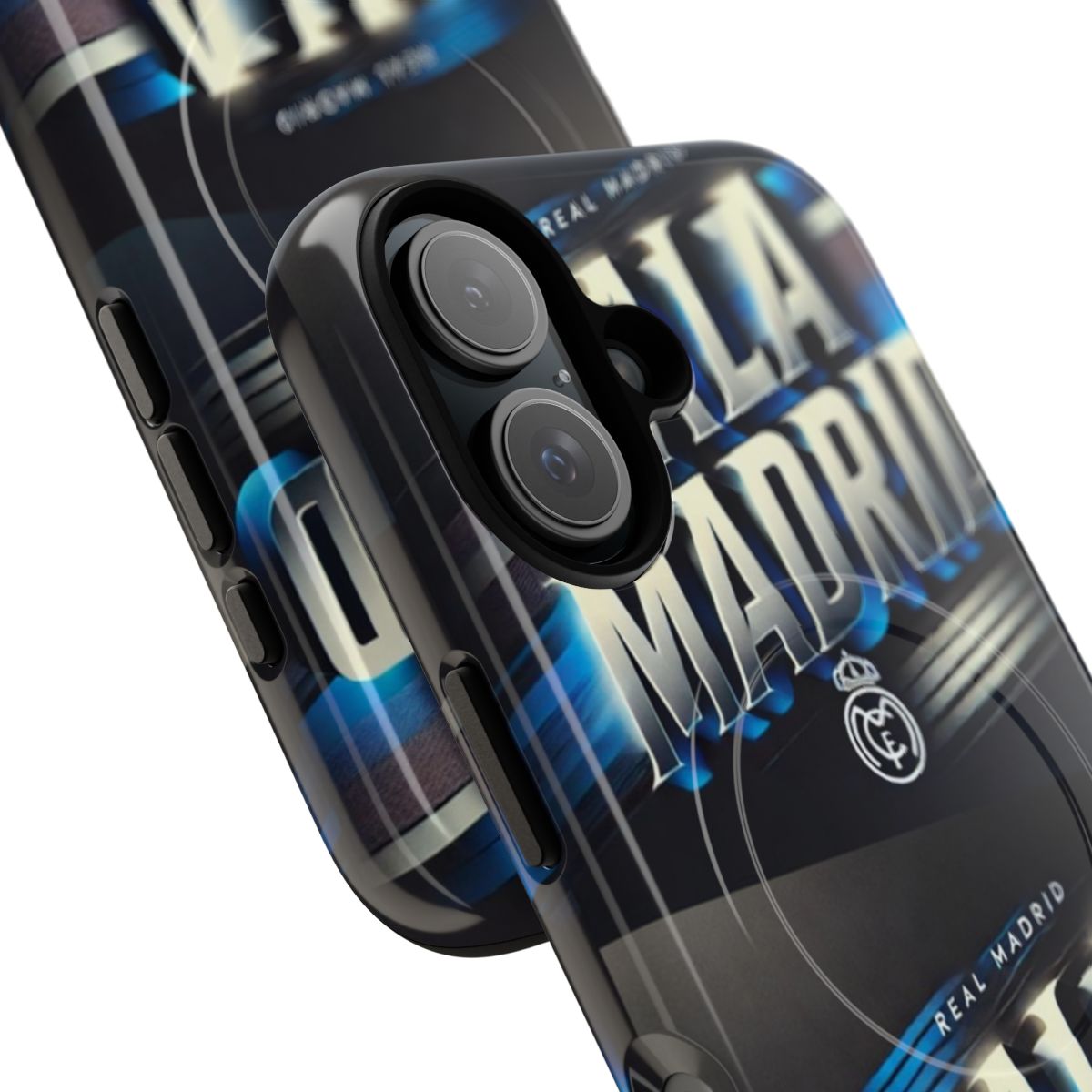 Magnetic phone case with Real Madrid-inspired design - Detail