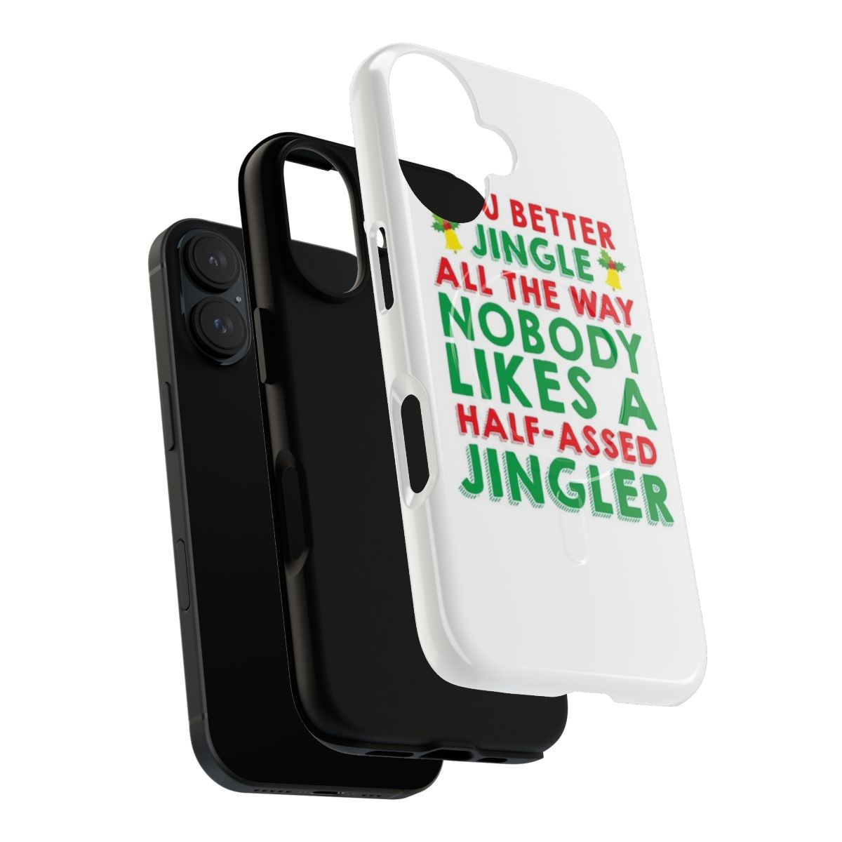 Magnetic tough phone cases with a festive Christmas design - Layers