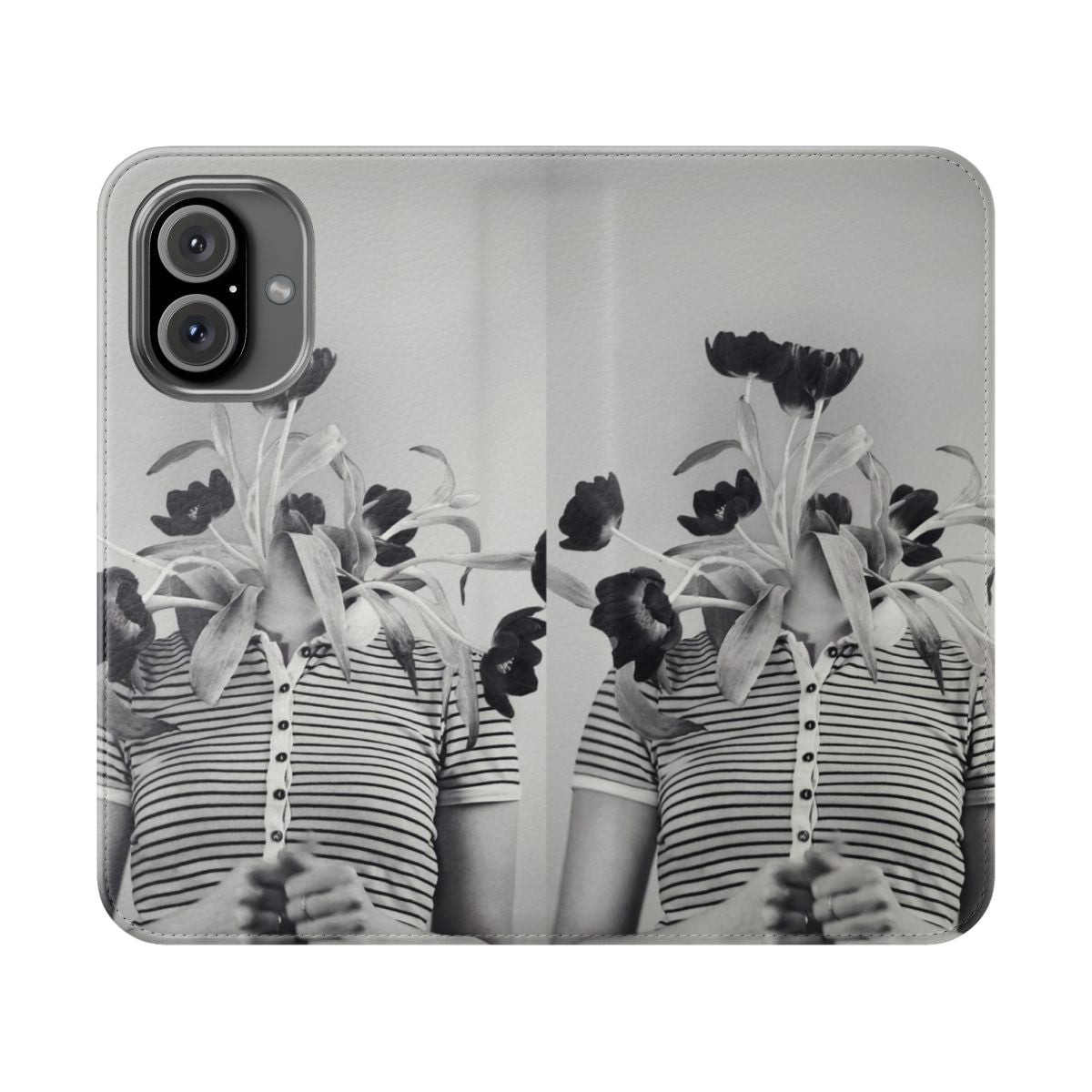 Bloom Floral Phone Case with Vintage Tulip Design