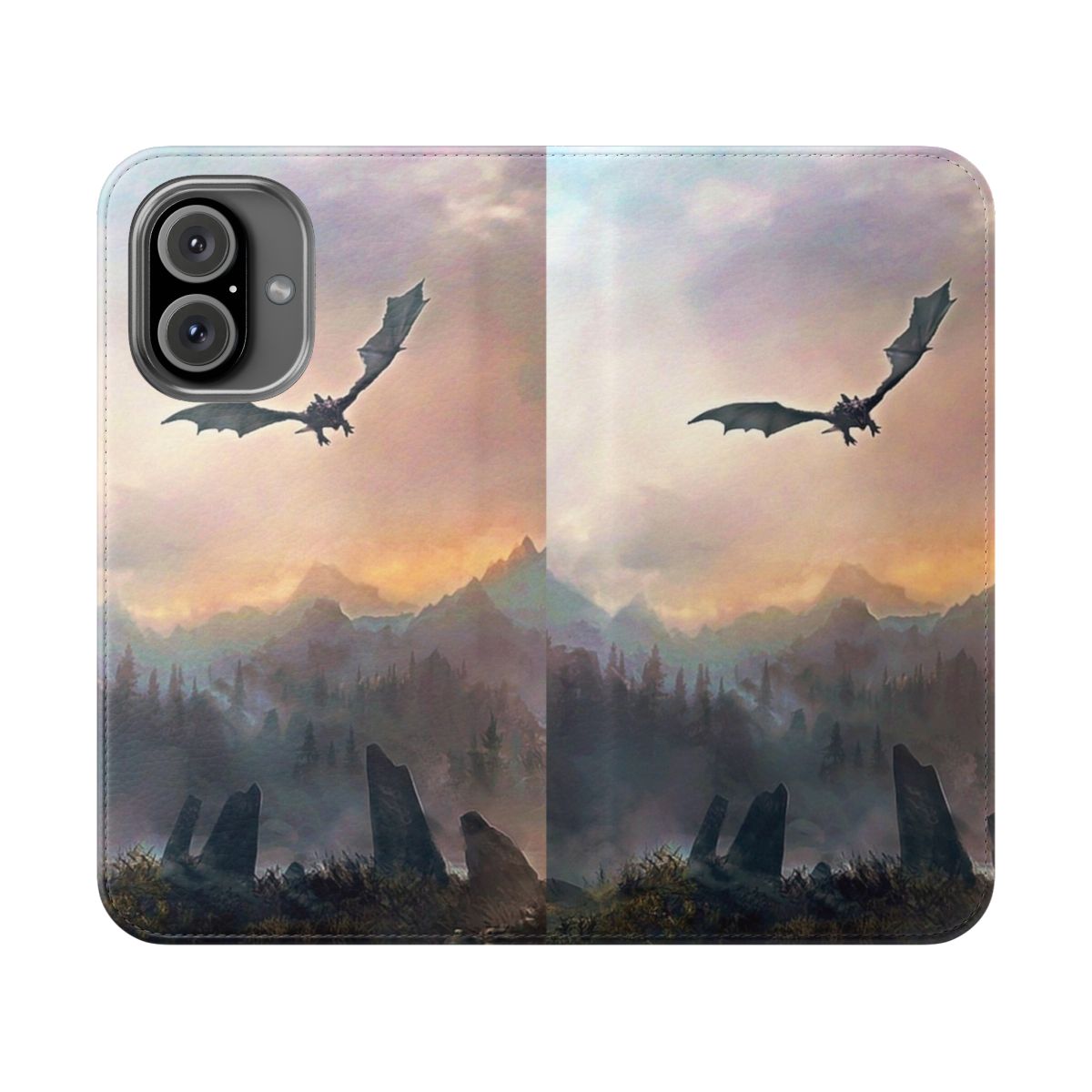 Enchanted Dragon Mountain Fantasy Phone Case