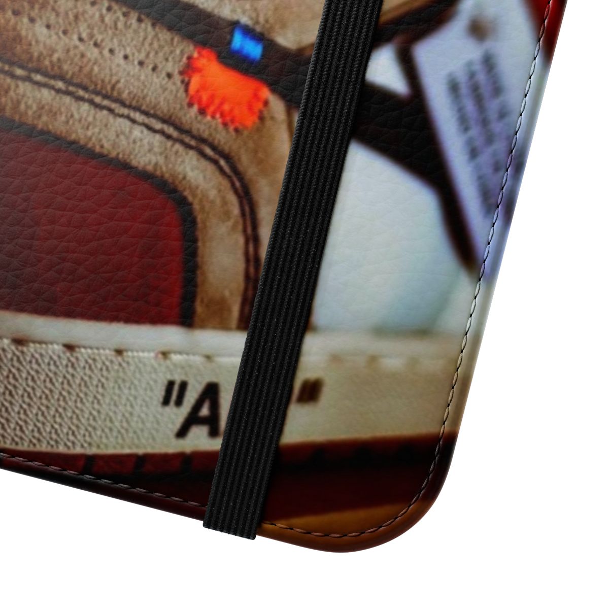 Premium Jordan 1 Inspired Flip Cover Phone Case - Close Up