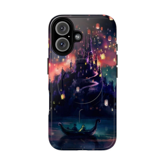 Tangled movie-inspired magnetic tough phone case cover