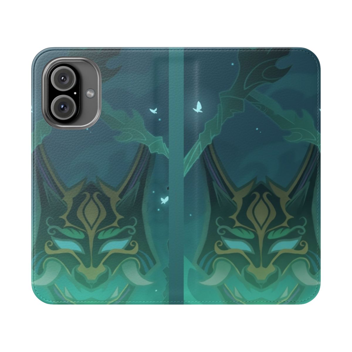 Genshin Impact Xiao Friendship Namecard Inspired Phone Case