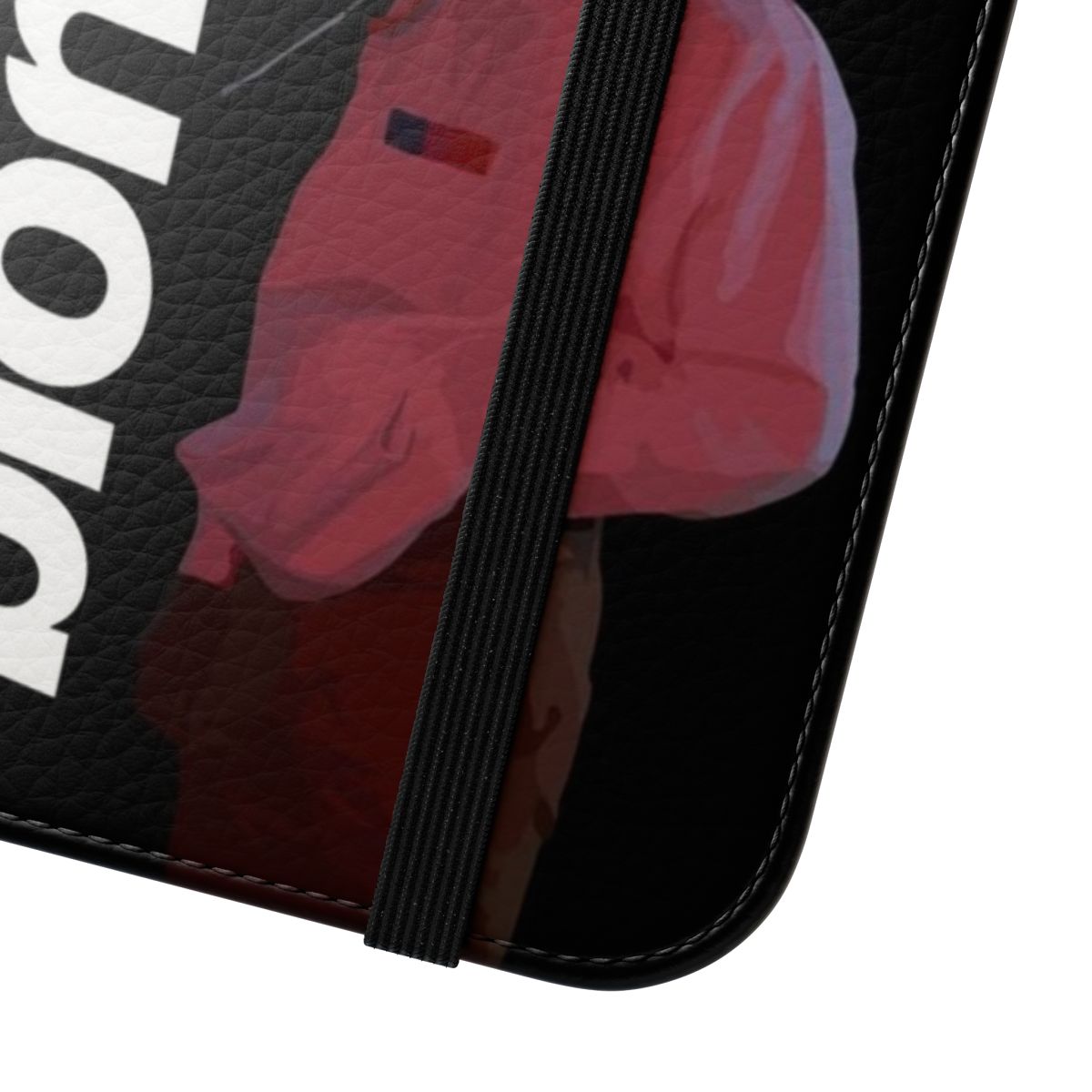 A sleek and stylish phone case featuring a Blonde-inspired design, perfect for Frank Ocean fans. - Close Up