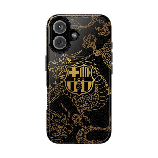 Stylish Barcelona-Themed Magnetic Tough Phone Case