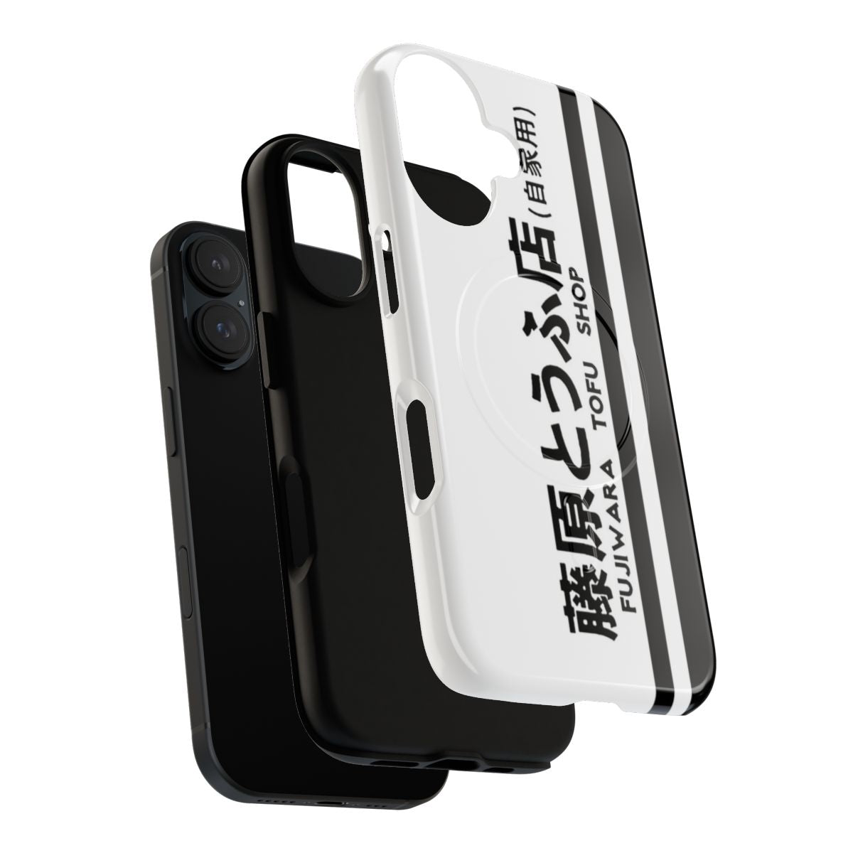 Initial D-themed phone case featuring a sleek, durable design for anime and drift fans - Layers