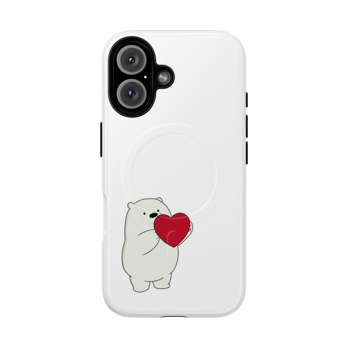 We Bare Bears Ice Bear Magnetic Tough Phone Case