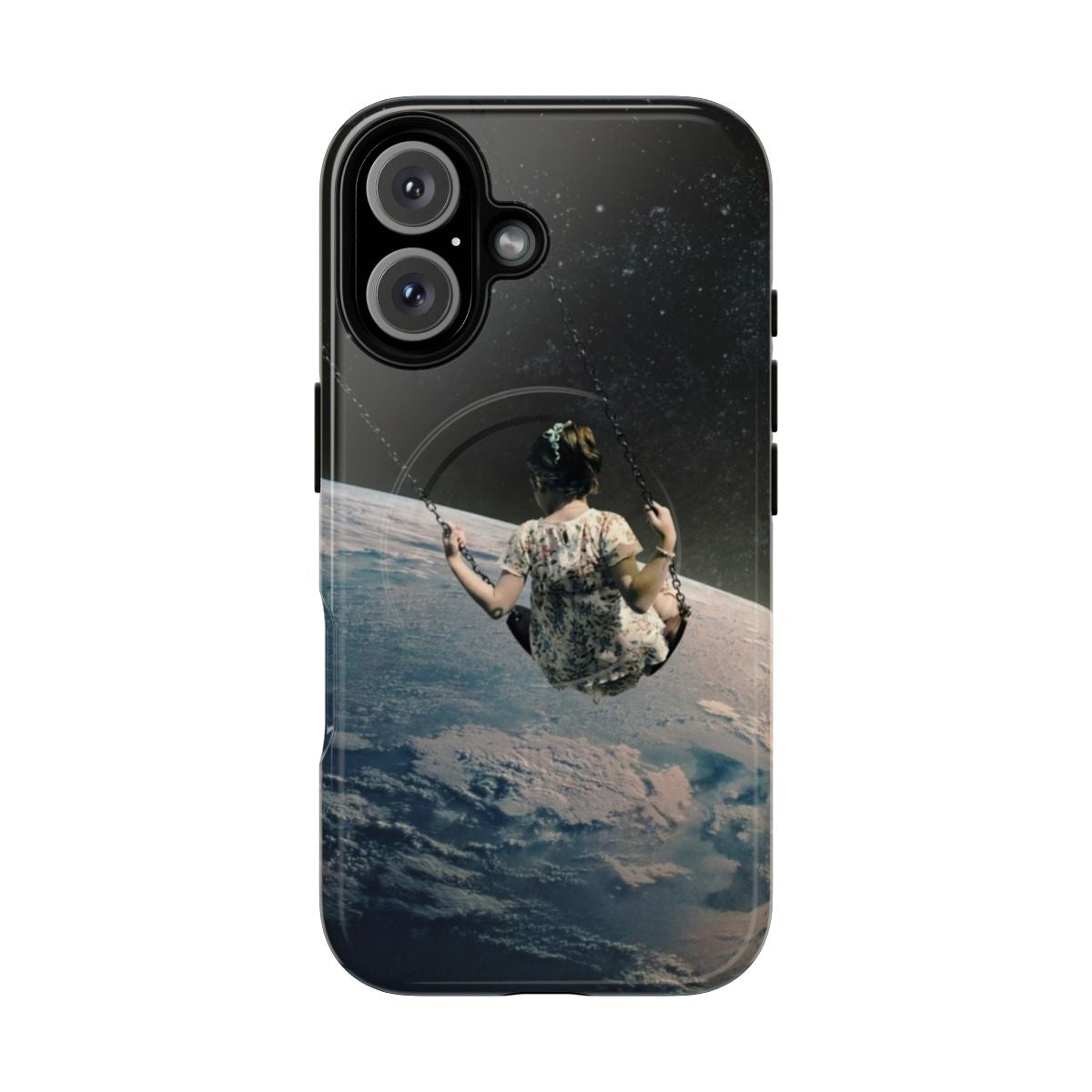 Trendy magnetic tough phone cases featuring space, galaxy, and cosmic designs