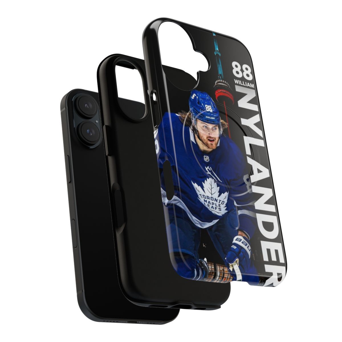 A William Nylander-inspired phone case featuring the Toronto Maple Leafs logo - Layers