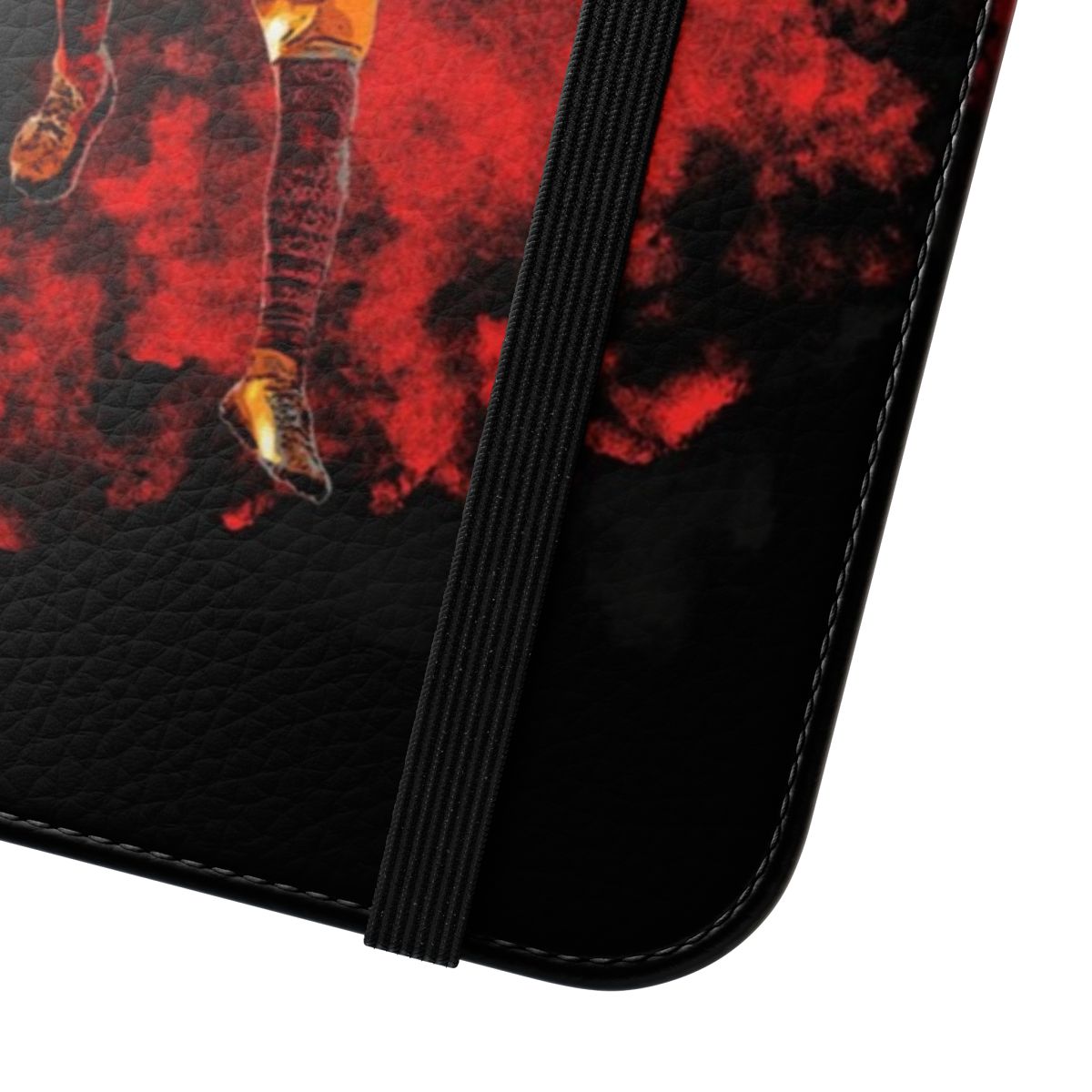 Deebo Samuel inspired phone case with flip cover design - Close Up