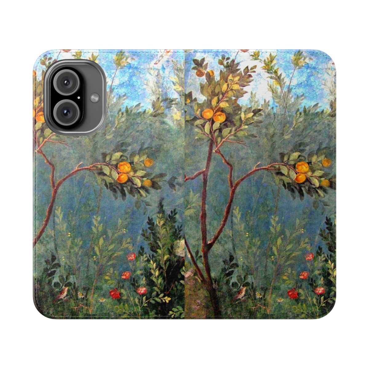 Ancient Roman Fresco Inspired Phone Case