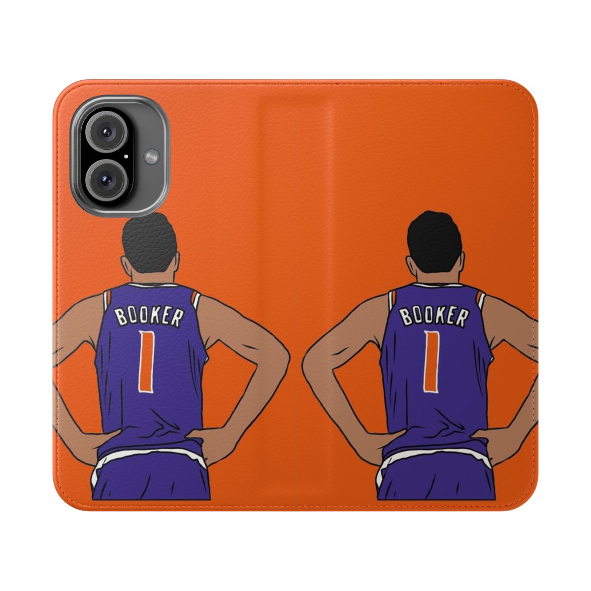 Custom Devin Booker Inspired Flip Cover Phone Case