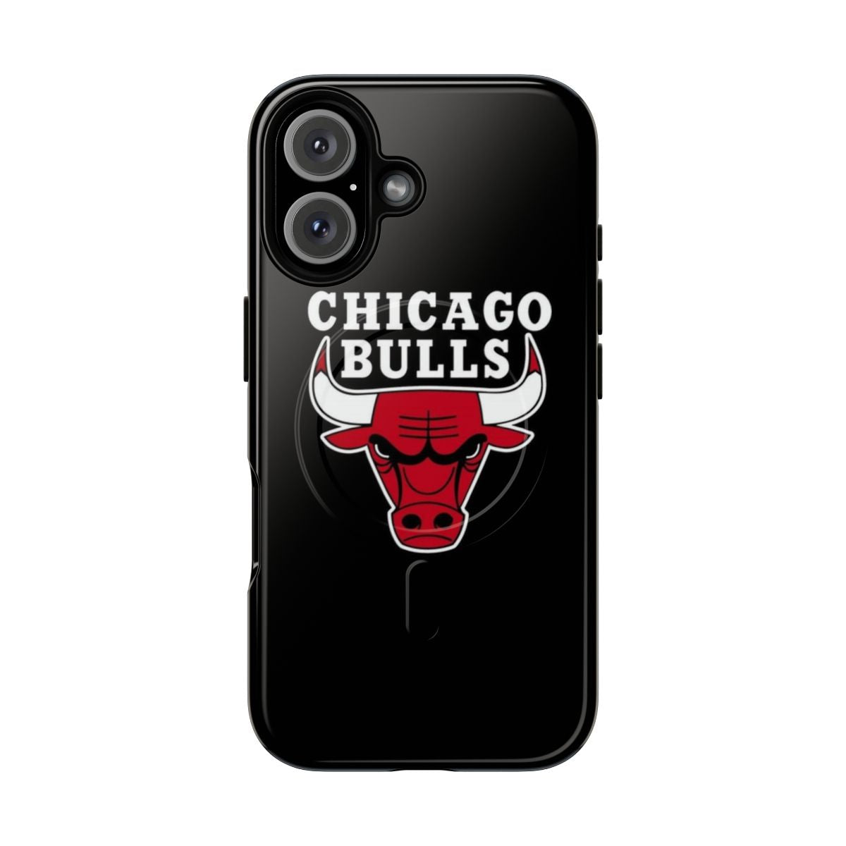 Chicago Bulls inspired protective magnetic phone case