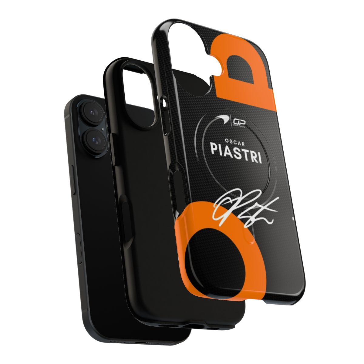 Oscar Piastri Mclaren-inspired phone case with Formula 1 branding - Layers