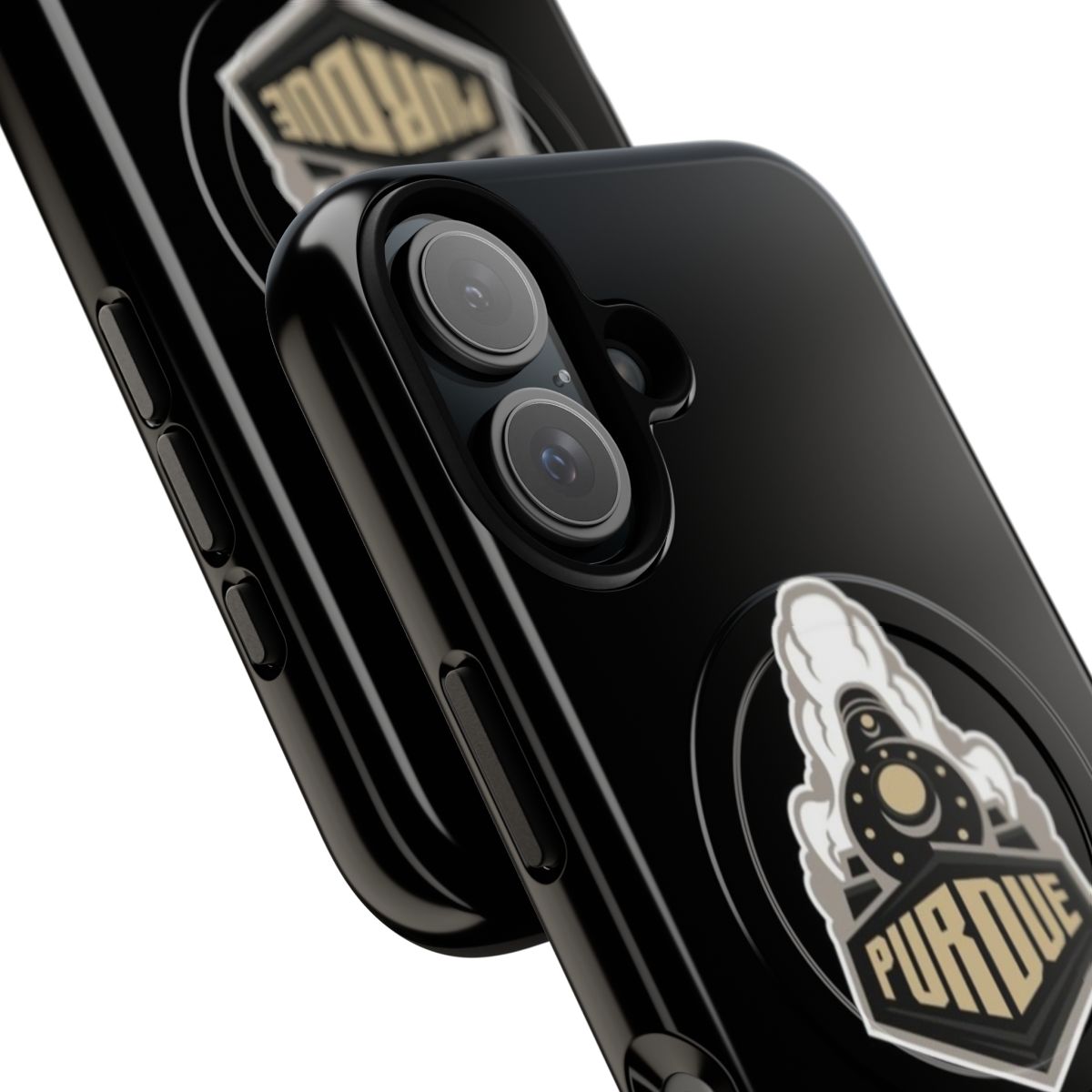 Purdue Boilermakers-inspired magnetic tough phone case - Detail