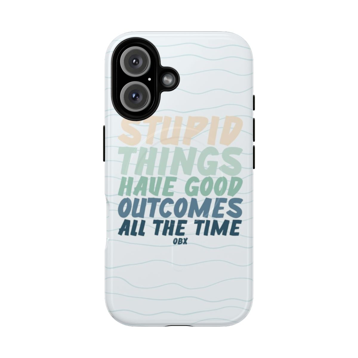 Magnetic tough phone case with Outer Banks TV show design