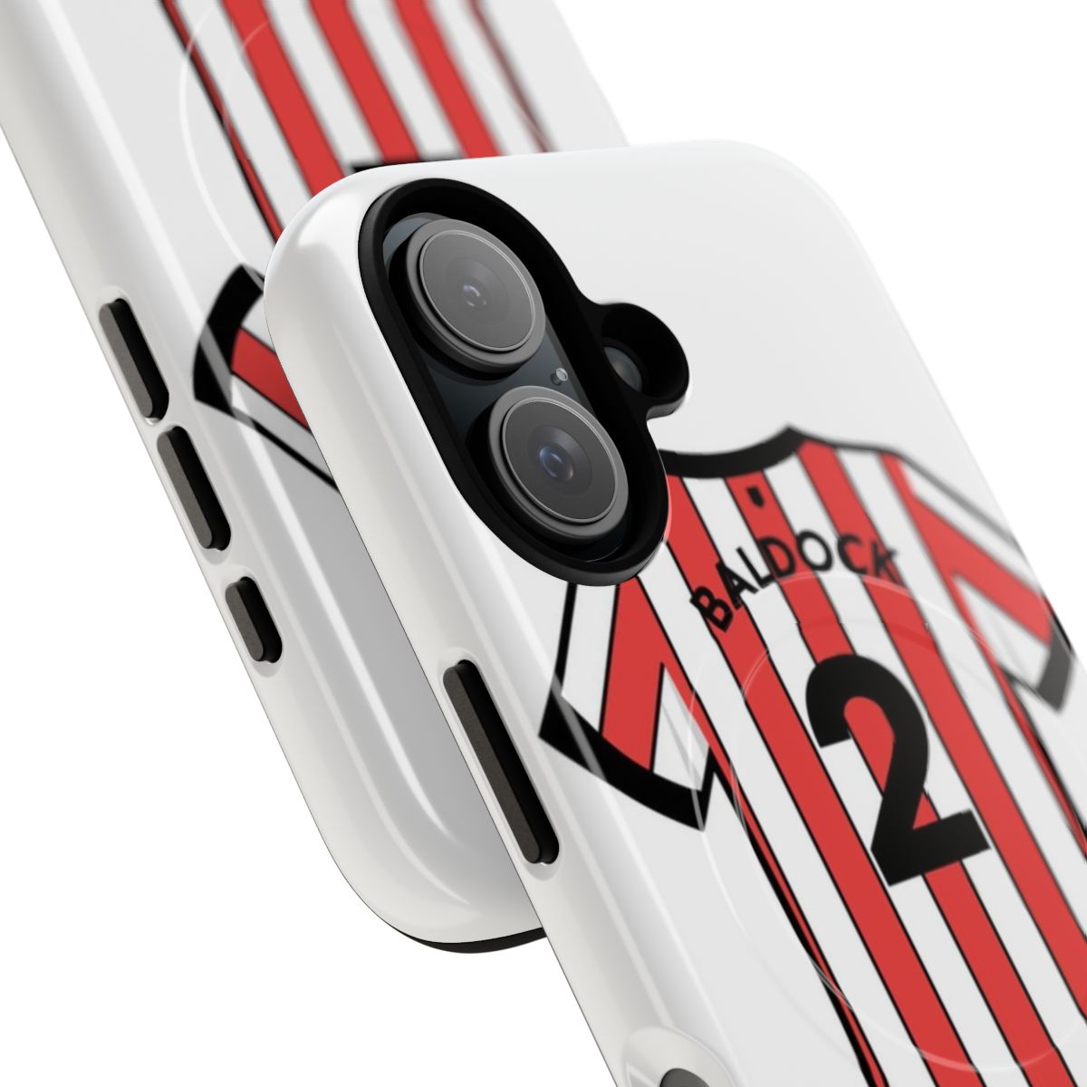 Sheffield United phone case featuring George Baldock jersey design - Detail