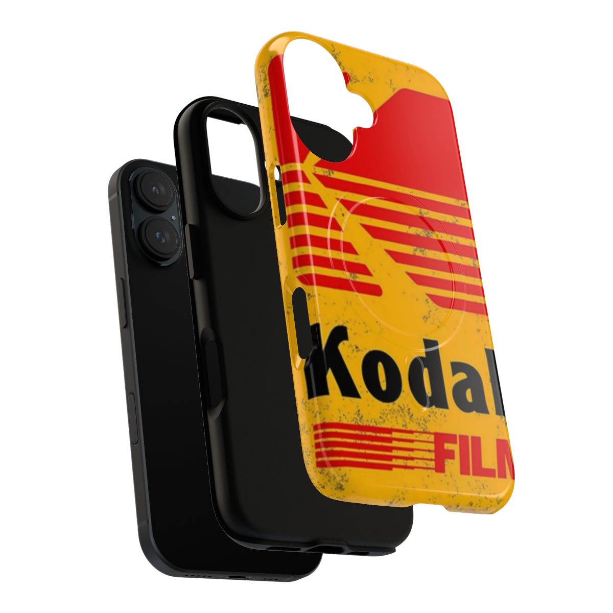 Vintage Retro Kodak Film Camera Themed Magnetic Tough Phone Case - Layers