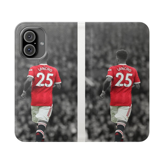 Jadon Sancho inspired phone case for Manchester United fans