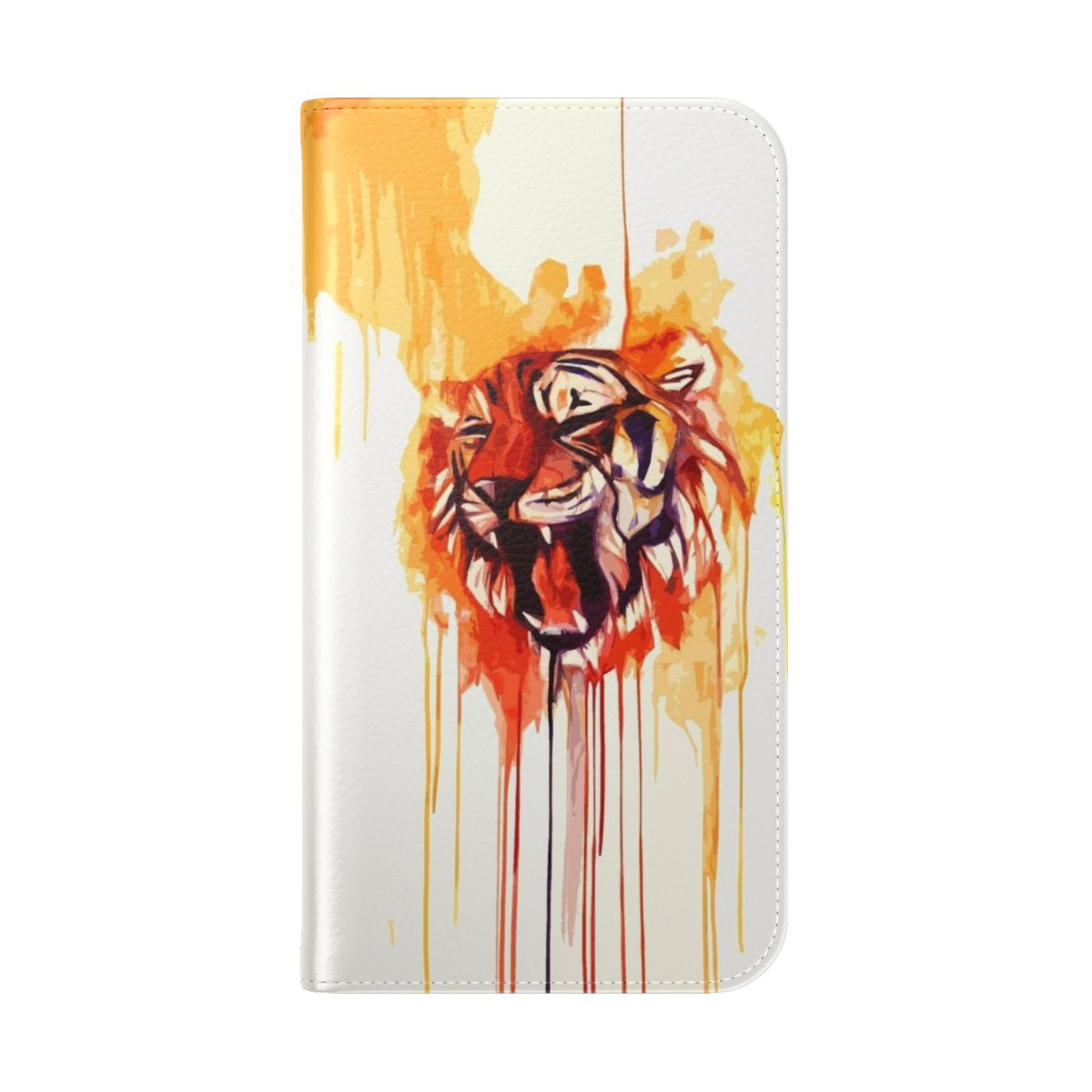 Vibrant watercolor animal phone case cover - Folded Back