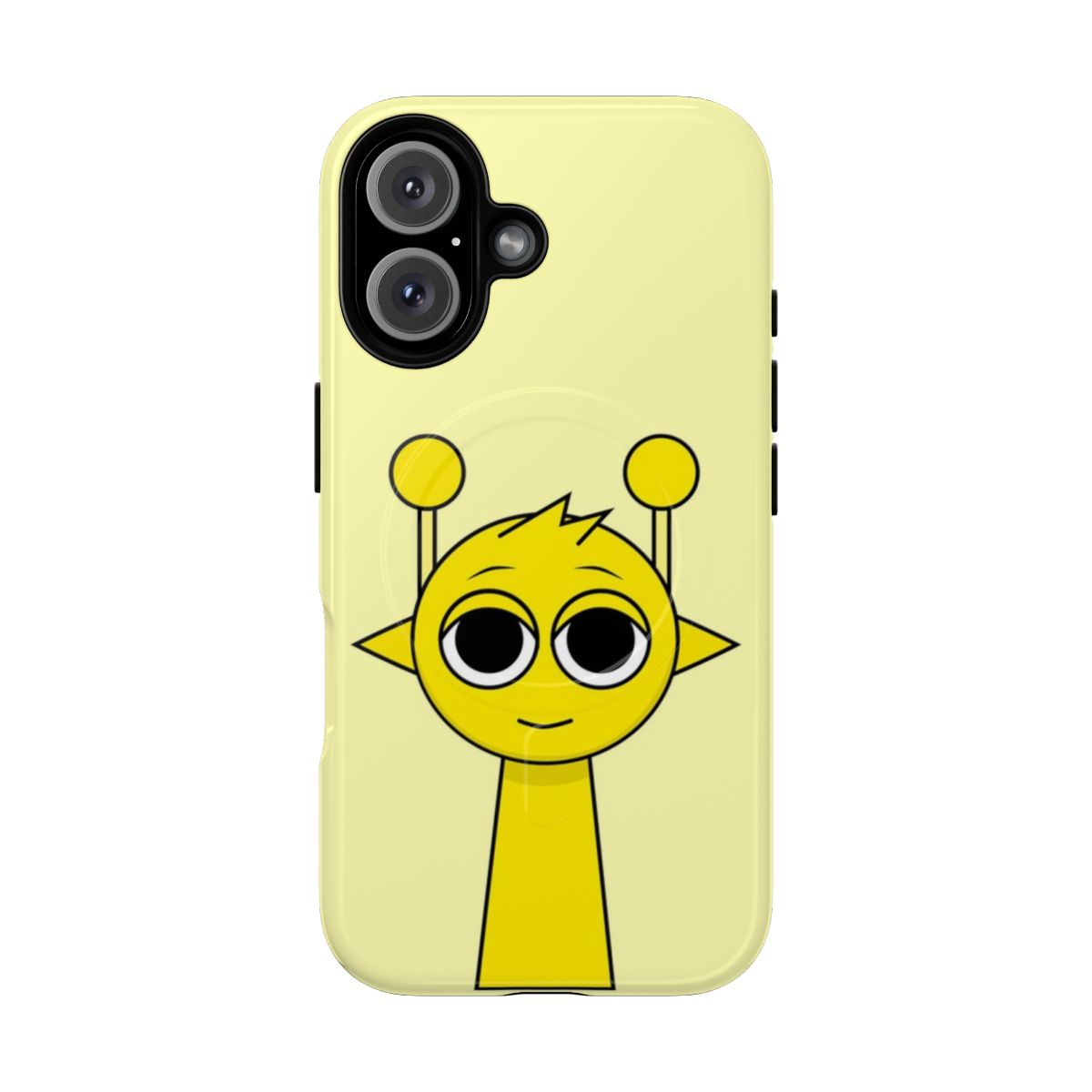 Sprunki Happy Simon (Yellow) Magnetic Tough Phone Case