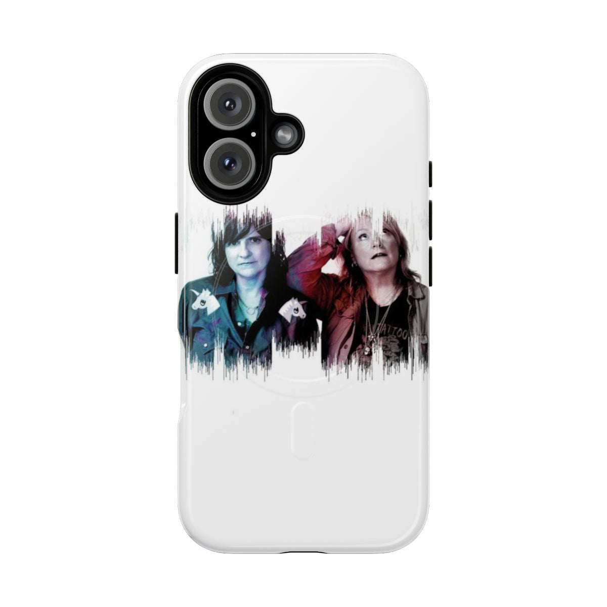 Indigo Girls-inspired magnetic tough phone case with a vibrant and stylish design.