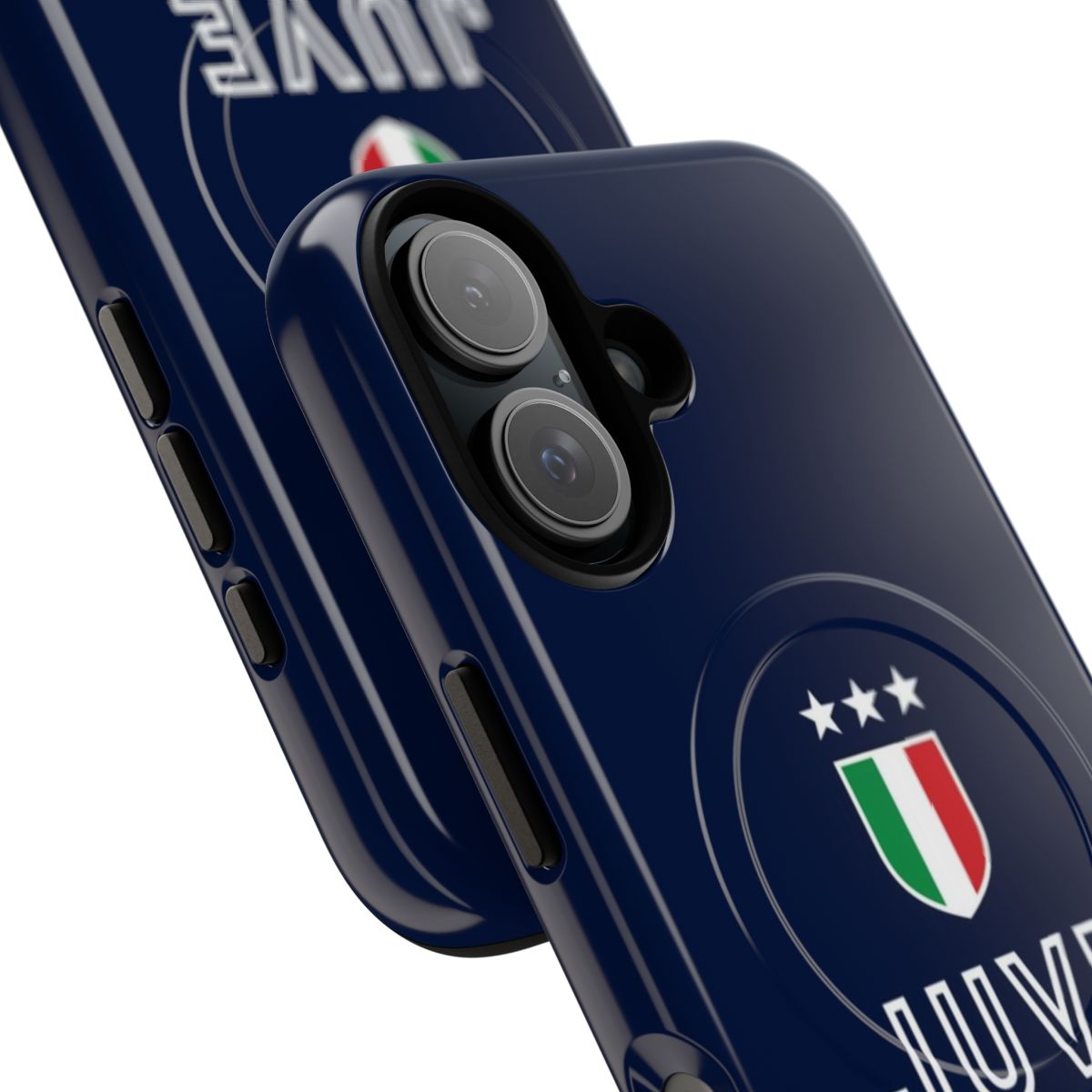 Juventus FC Magnetic Tough Phone Case for Italian Soccer Fans - Detail