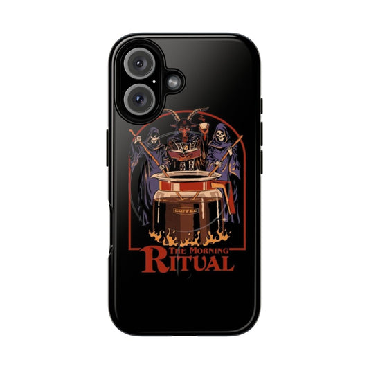 Retro vintage horror-themed magnetic tough phone cases