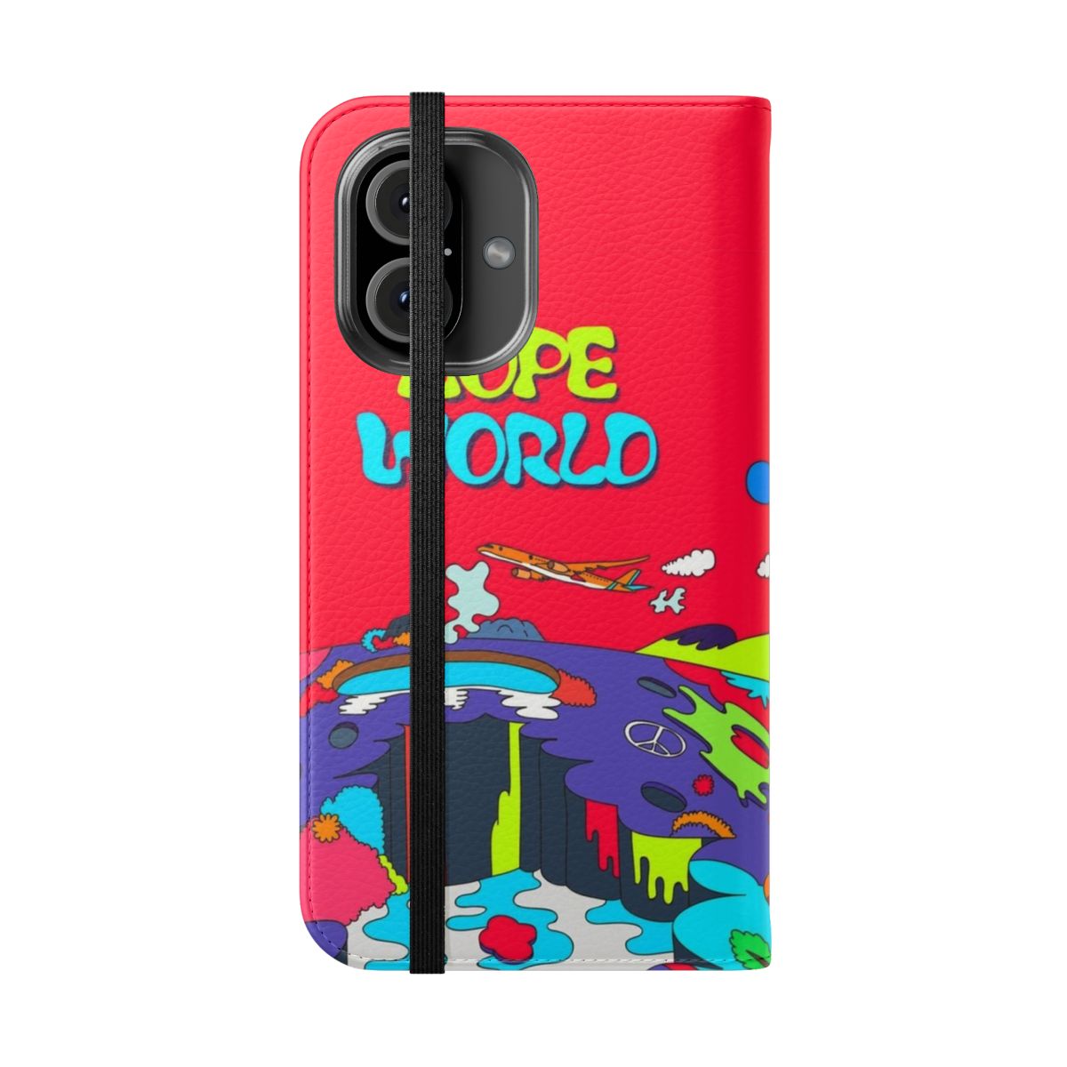 BTS Hope World Inspired Flip Cover Phone Case for iPhone and Samsung - Folded Front