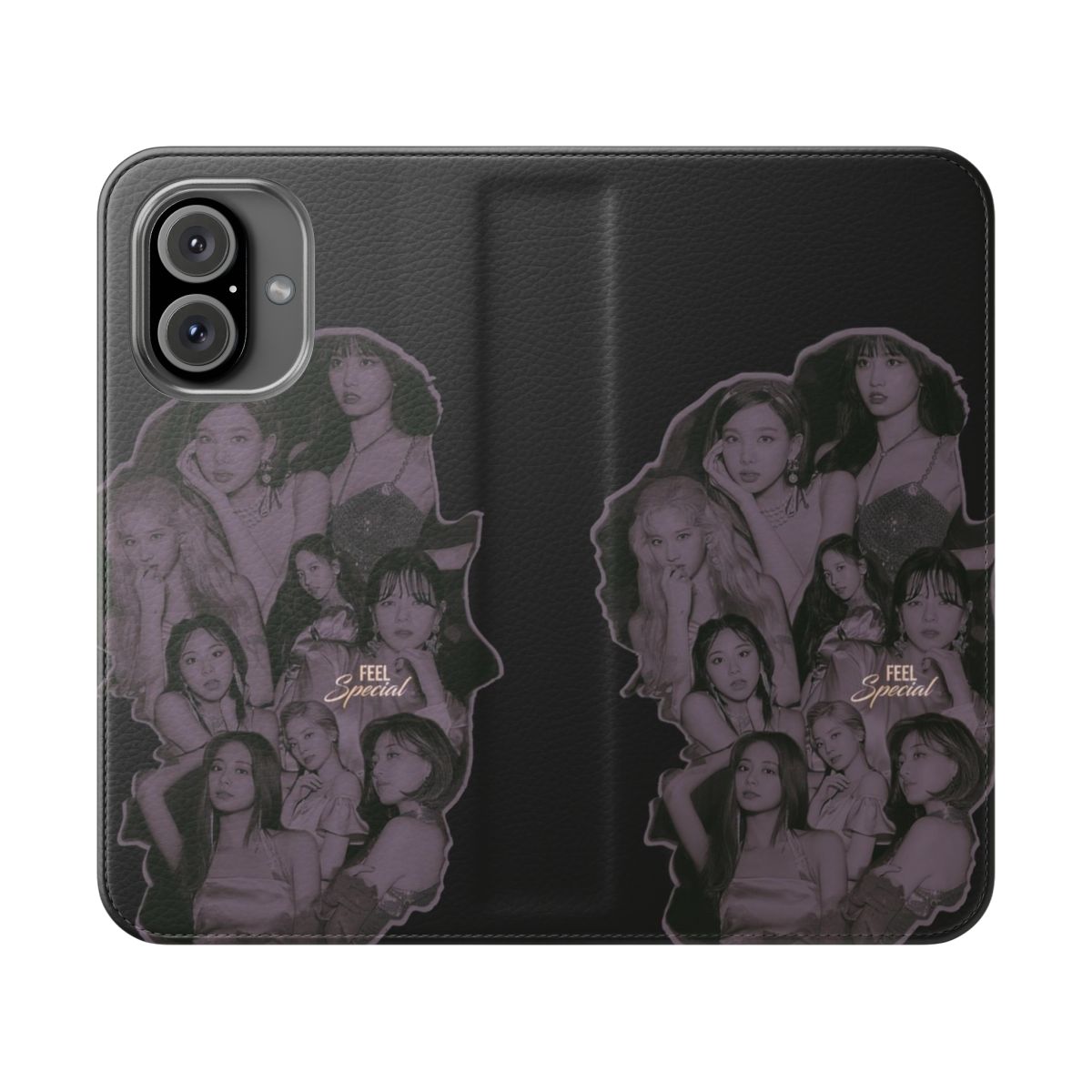 Twice inspired Feel Special themed flip cover phone case