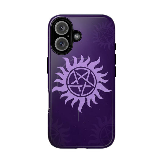 Supernatural pop culture fan art magnetic tough phone case