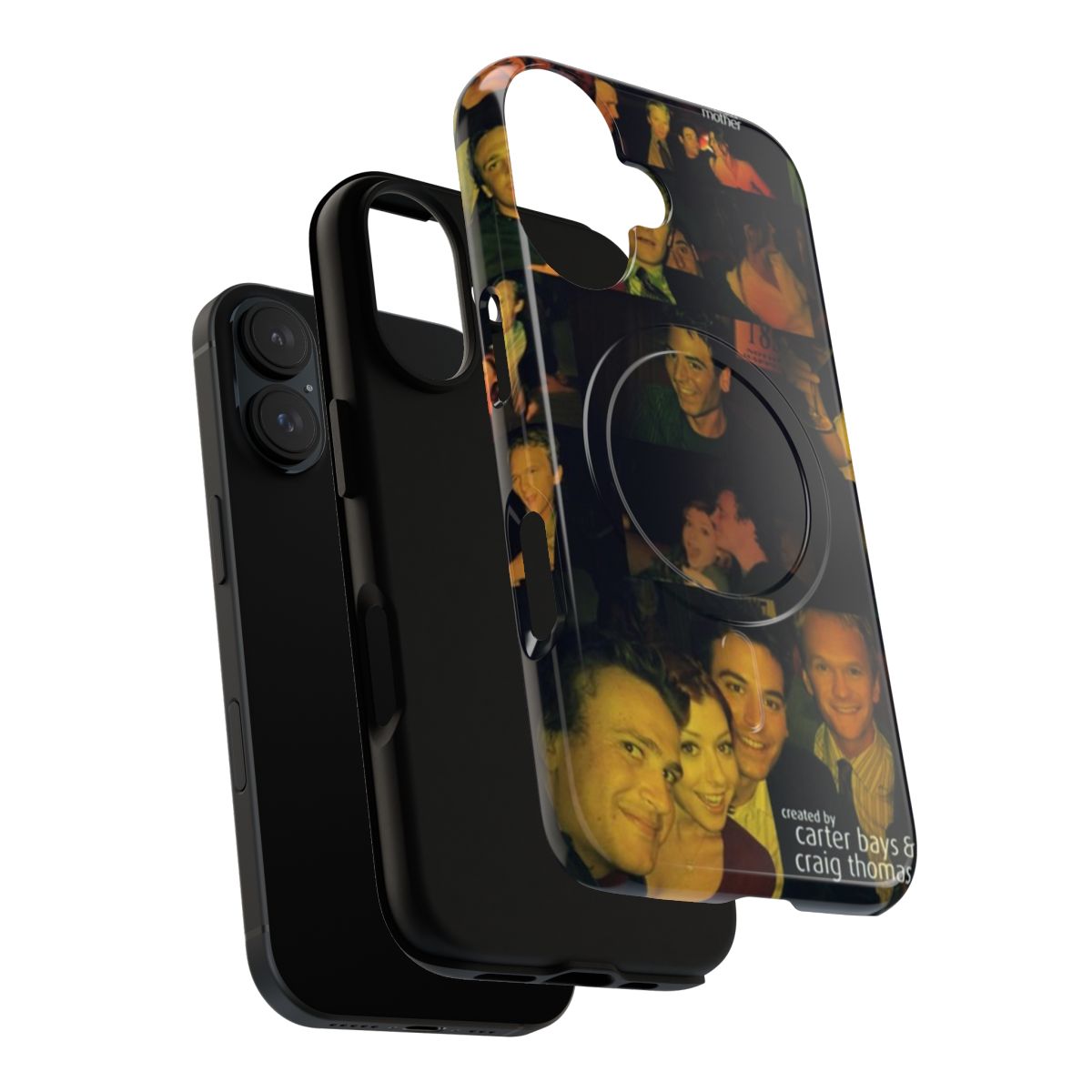 Stylish phone case inspired by the popular TV show "How I Met Your Mother" - Layers