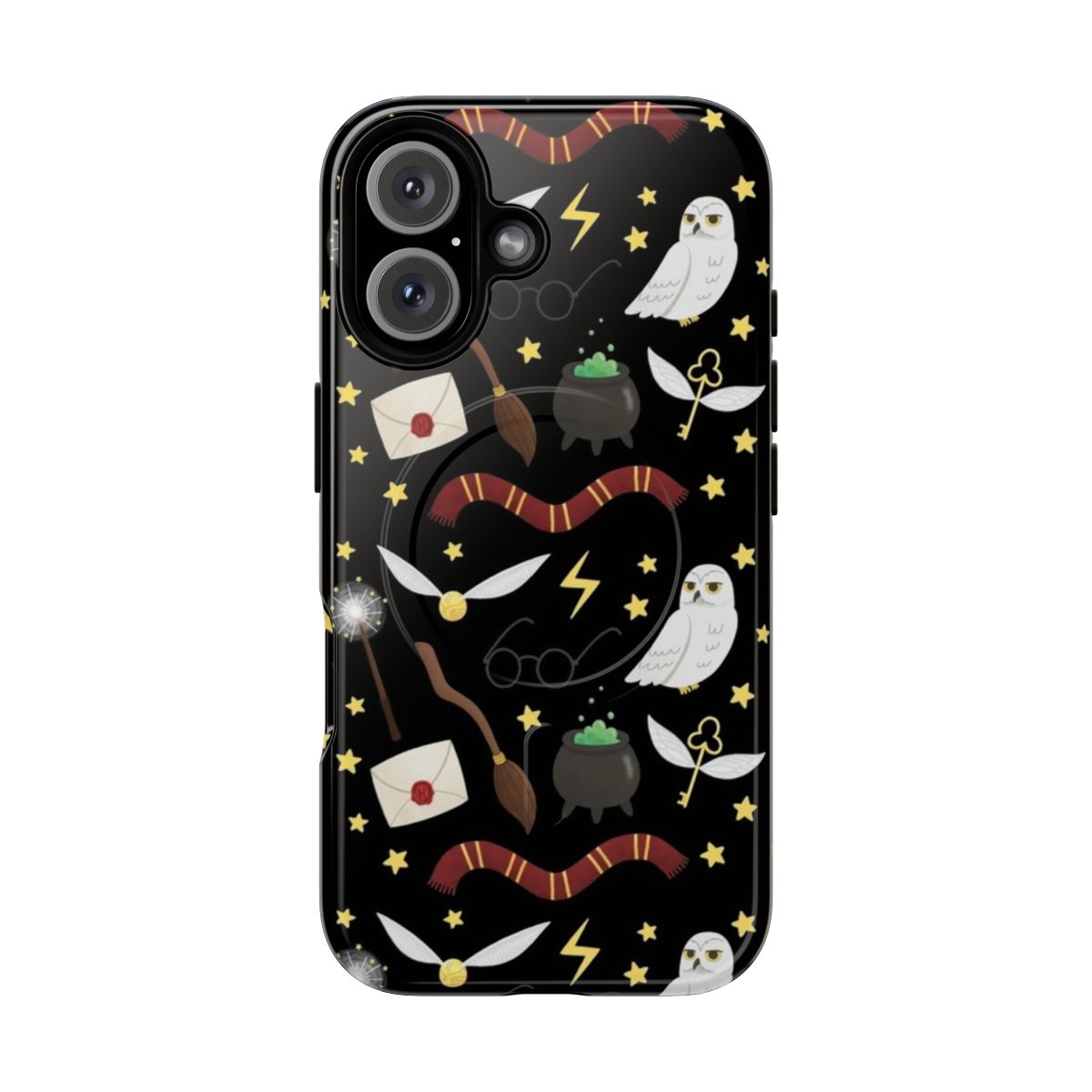 Mystical and bewitching phone case with a magical pattern design