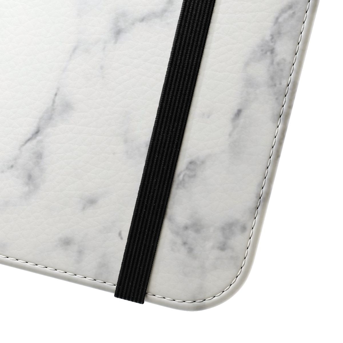 White marble pattern phone case - Close Up