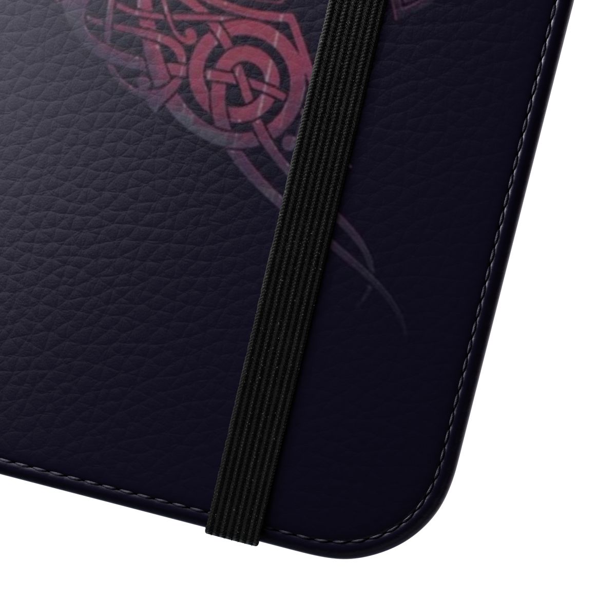 Edda Raidho Tribal Silhouette Phone Case Cover - Close Up