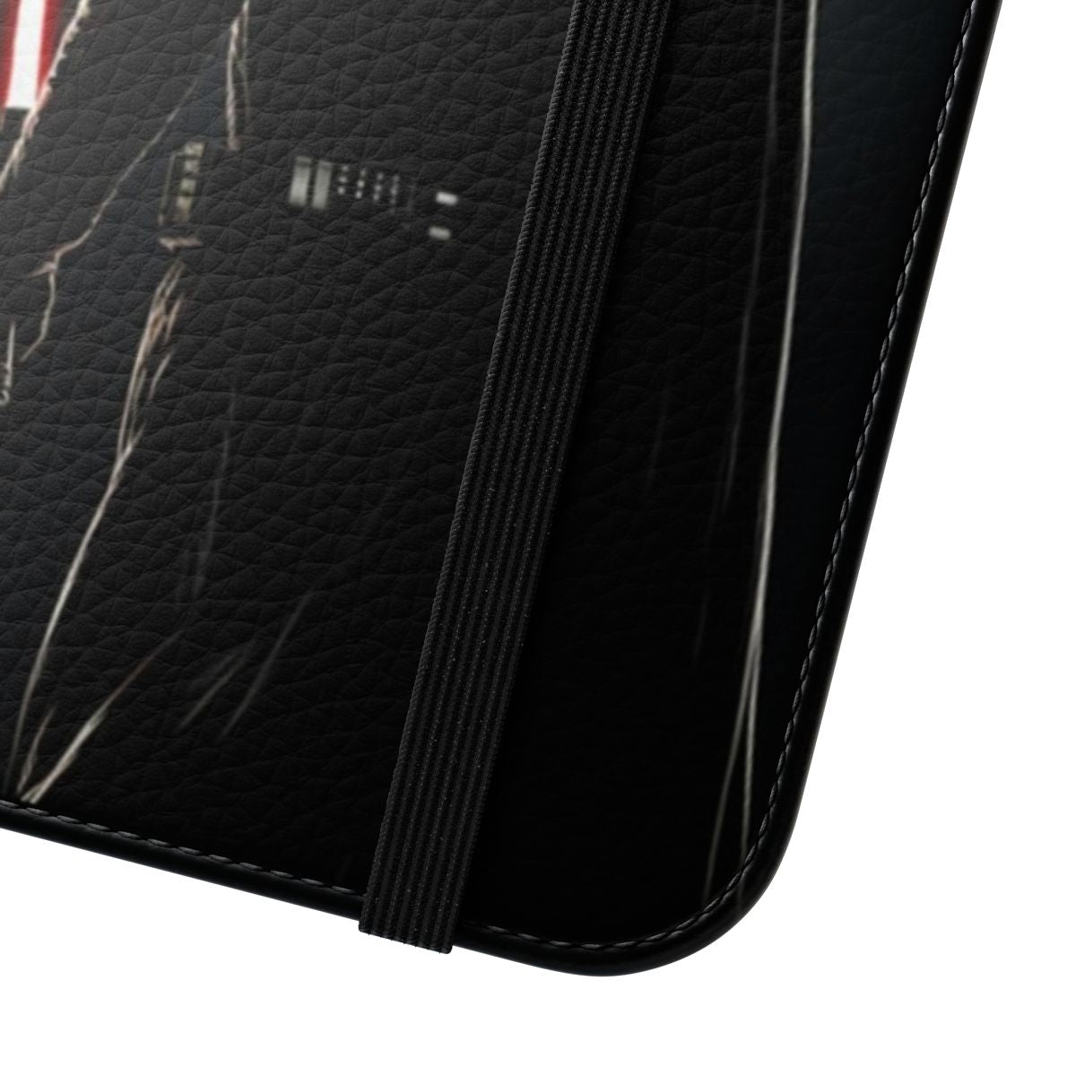 Darth Vader inspired flip phone case with a sleek, protective design - Close Up