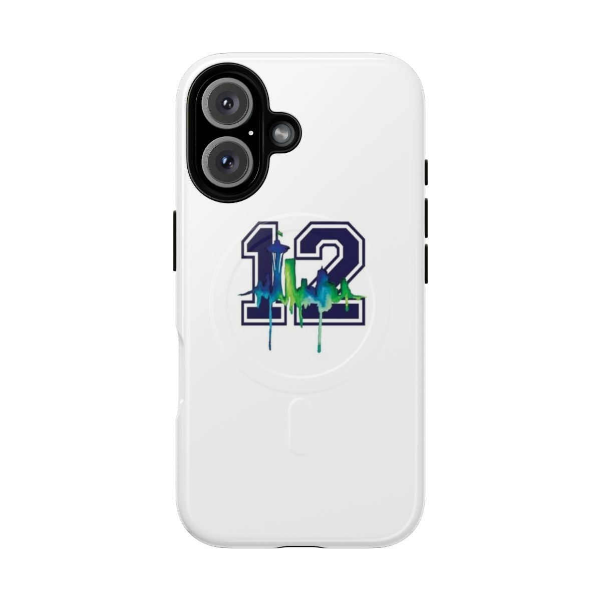 Stylish Seattle Seahawks-inspired magnetic tough phone case