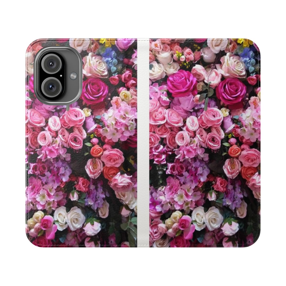 Floral phone case with seamless flower pattern design for iPhone 12 Pro Max