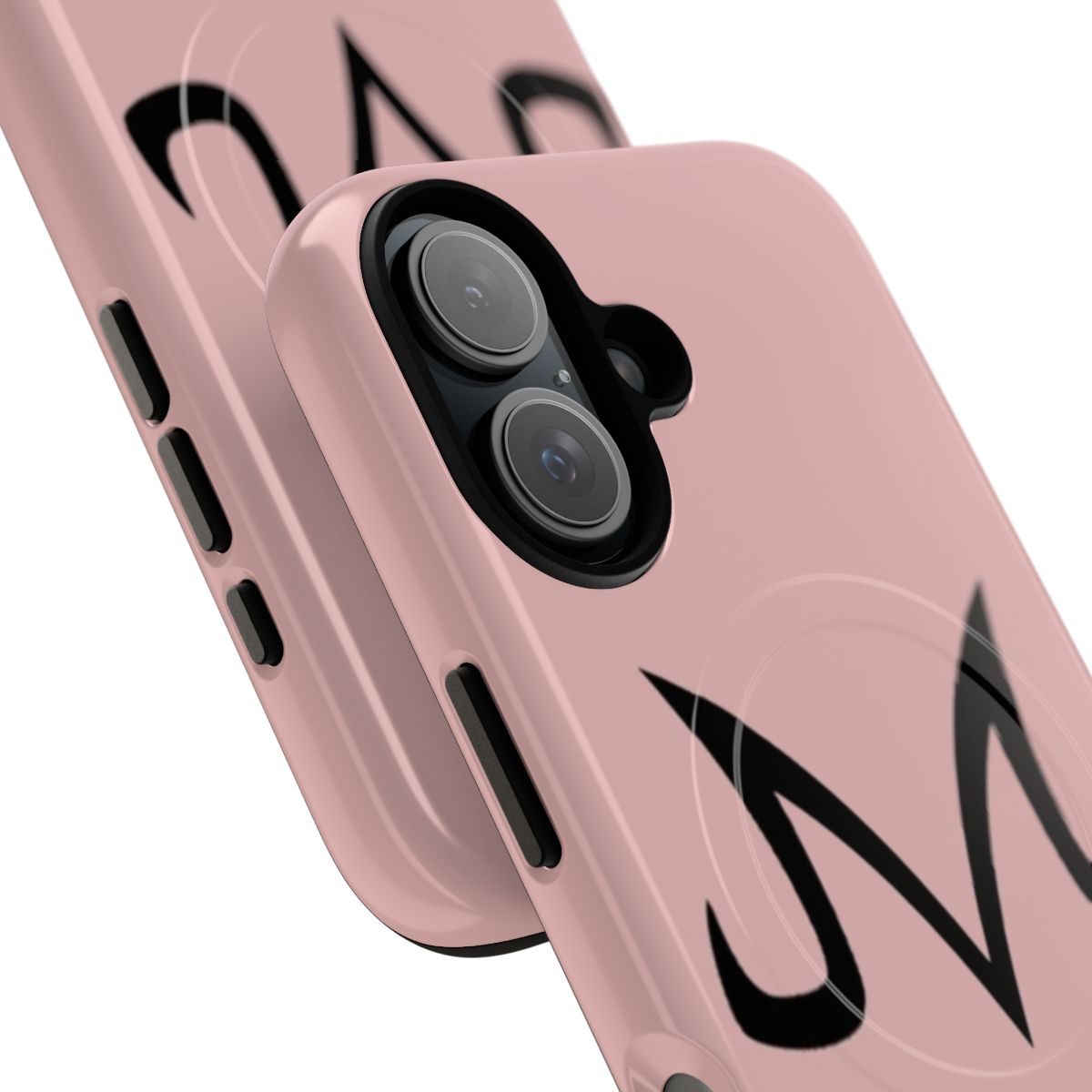 Anime-inspired phone case with logo majin design - Detail