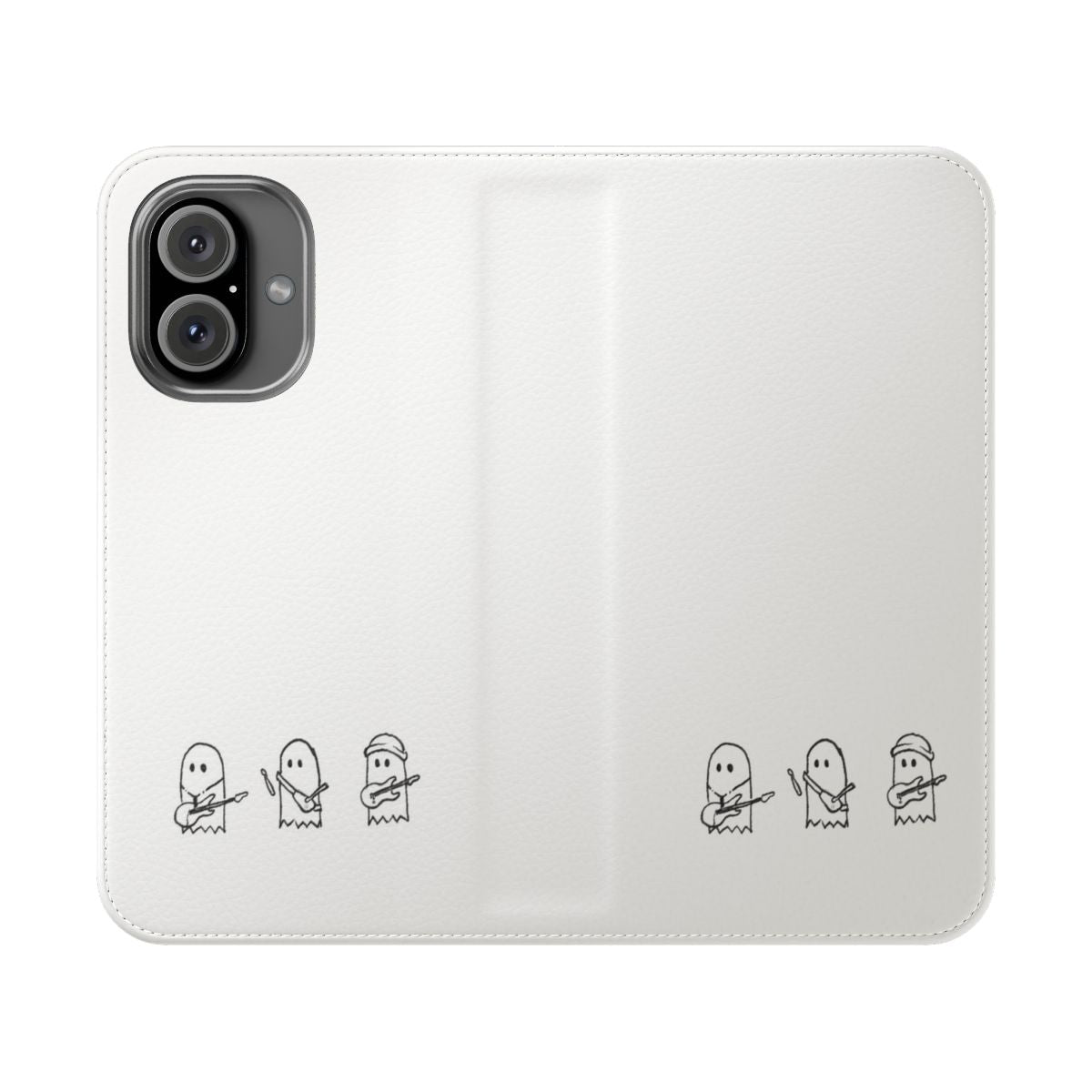 Ghosties themed flip cover phone case for Julie and the Phantoms fans