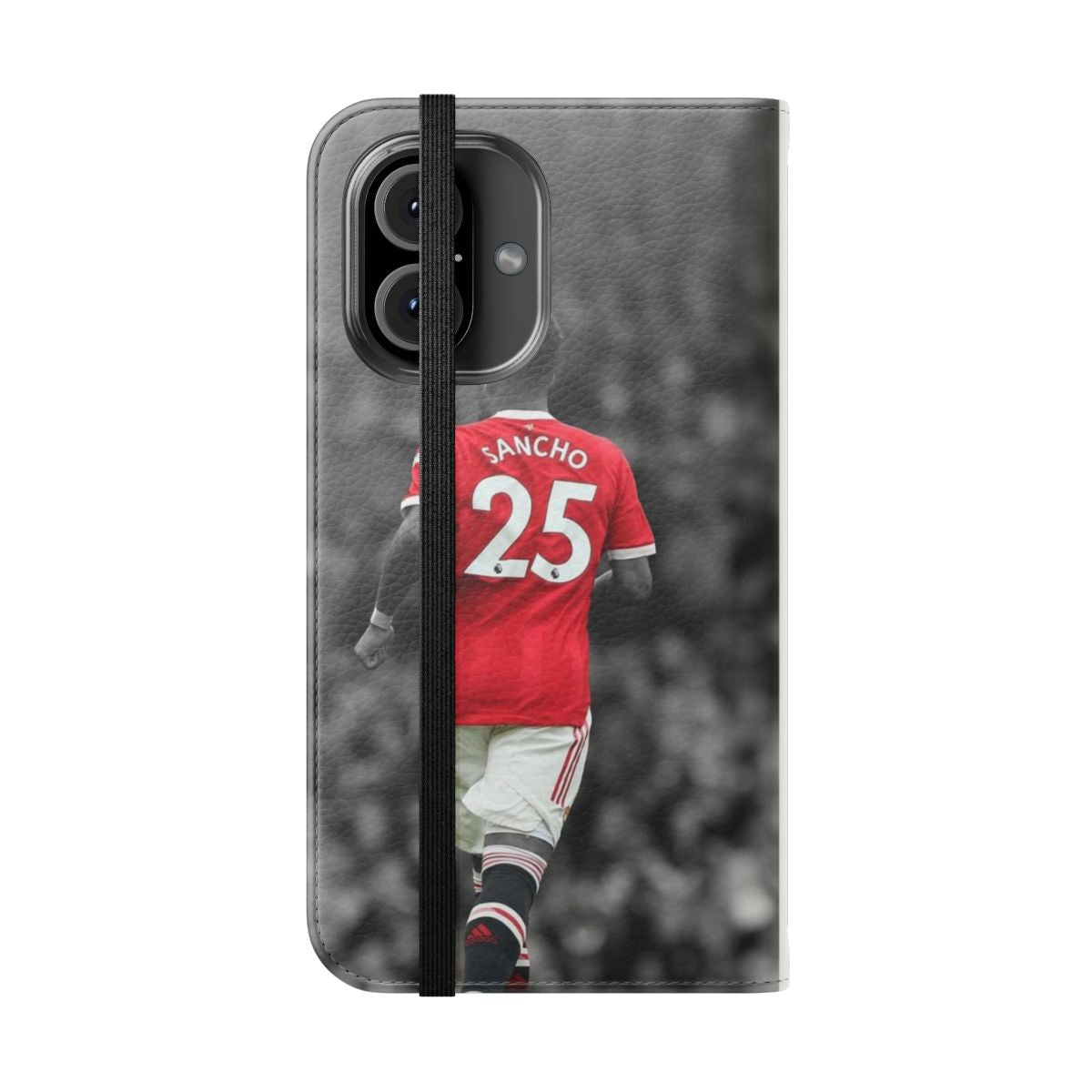 Jadon Sancho inspired phone case for Manchester United fans - Folded Front