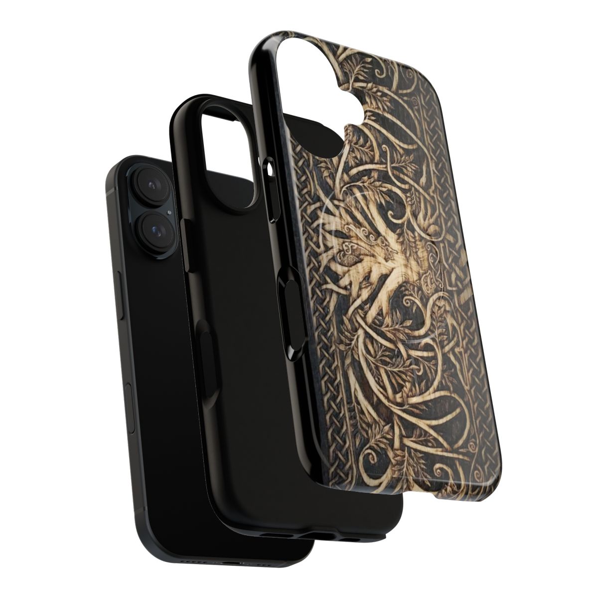 Yggdrasil phone case featuring the Norse tree of life design - Layers