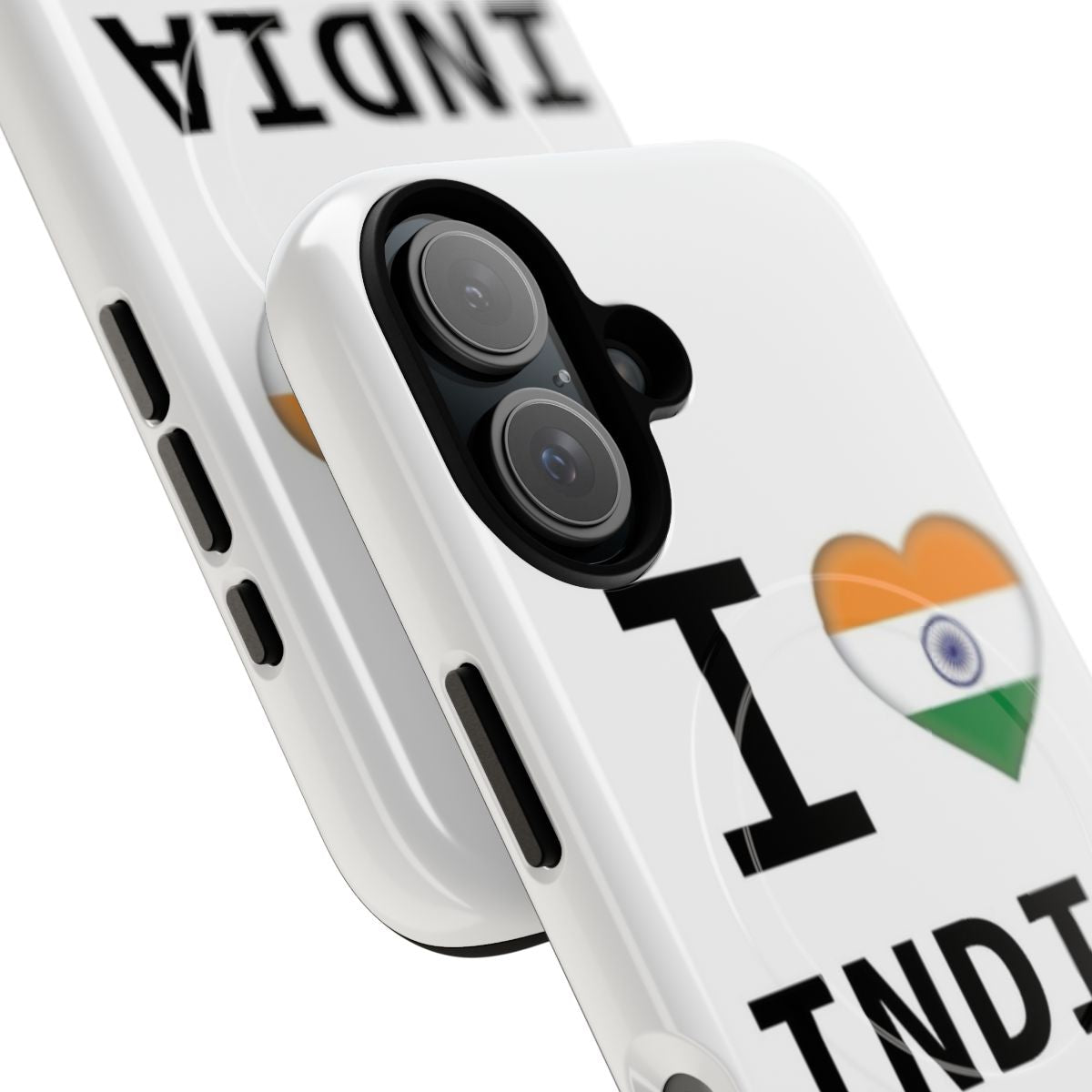 Magnetic phone case with an India design for patriotic customers - Detail