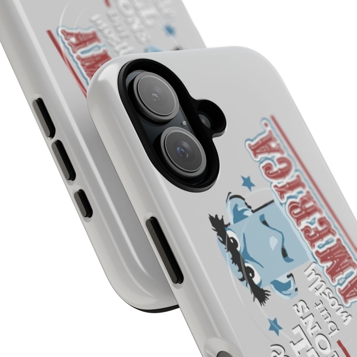 Patriotic phone case with American flag design - Detail