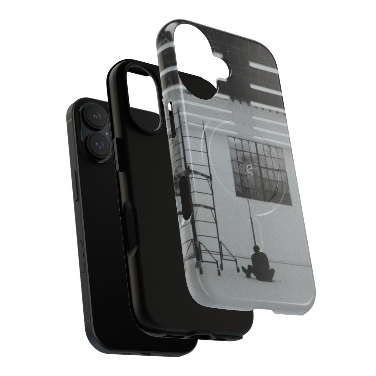 Artistic magnetic tough phone case inspired by Frank Ocean's album Endless - Layers