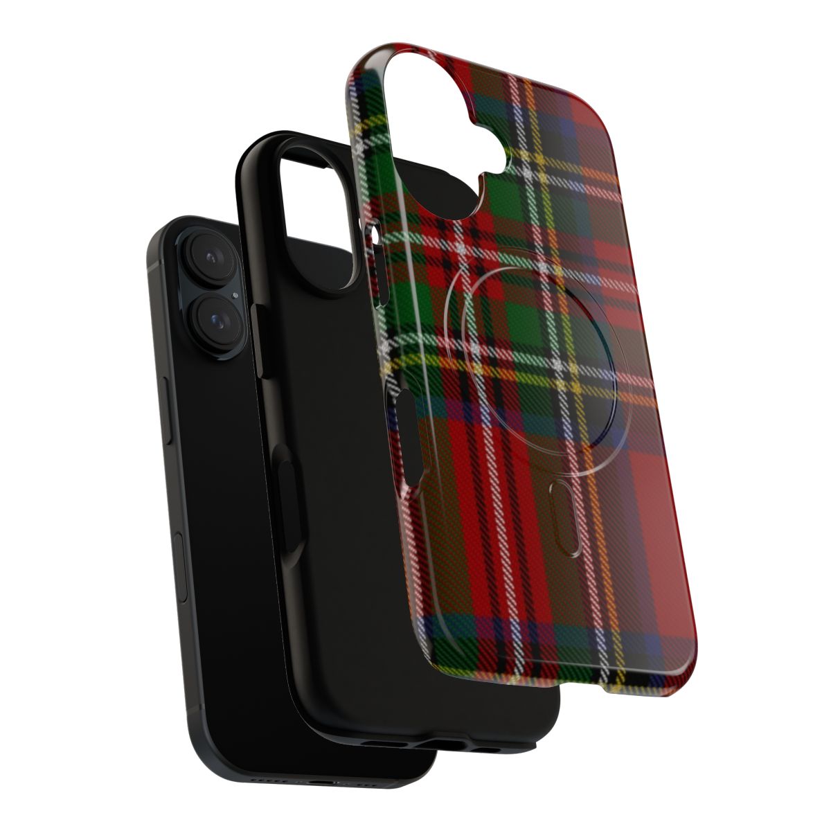 Stewart Clan Tartan Plaid Pattern Phone Case - Layers