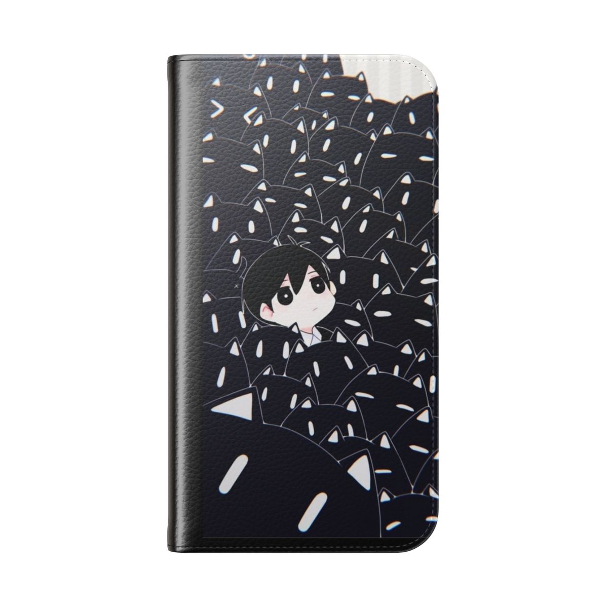 Vibrant Omori-themed phone case with game art - Folded Back