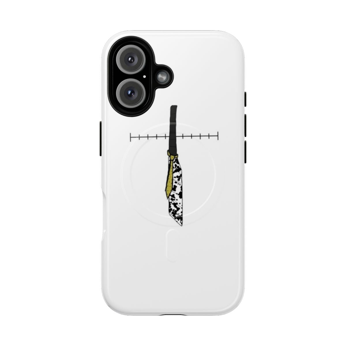 Nanami-inspired magnetic tough phone case with Jujutsu Kaisen character design